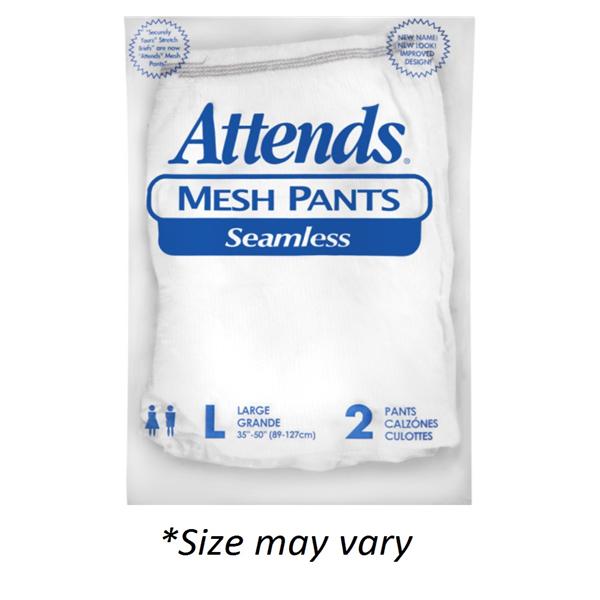 Pants Attends Adult Unisex Small/Medium 25-45\