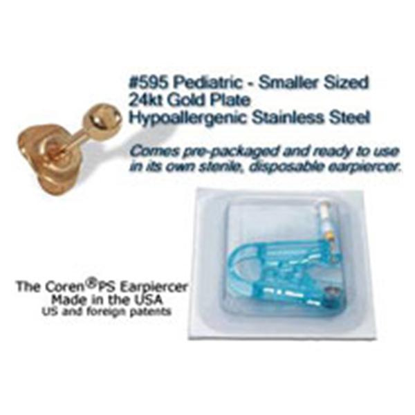 Piercer Ear Coren Pediatric 6/Bx