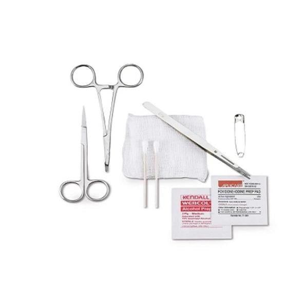 Tray Surgical With Hemostat Mosquito Curved 5 SS 20/Ca