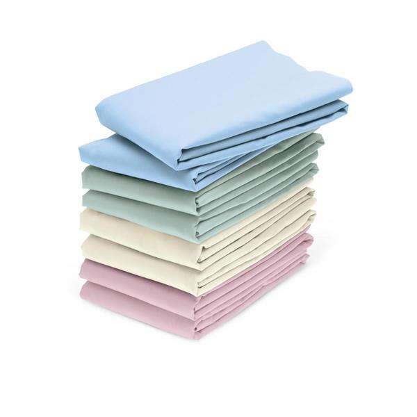 Sheet Feels Like Home 60 in x 80 in x 9 in Blue Cotton / Polyester 24/Ca