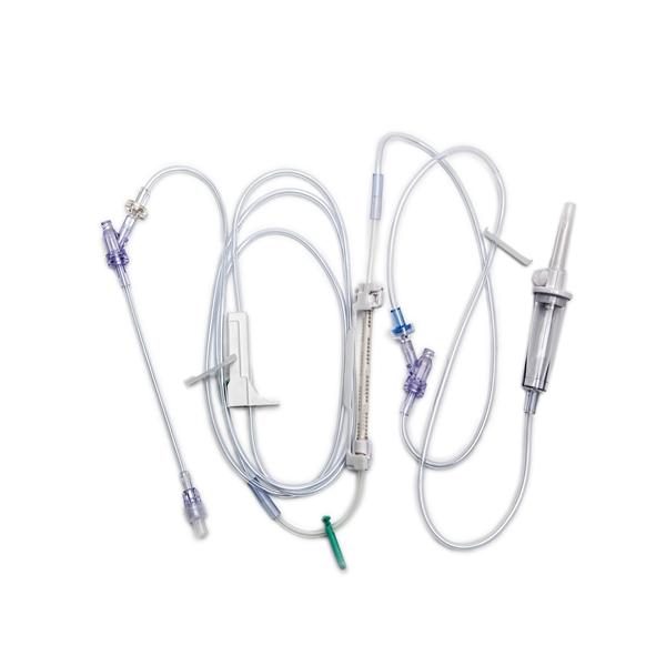 Infusion Set Needleless 2 Y-Injection Sites 15 Drops/mL 24/Ca