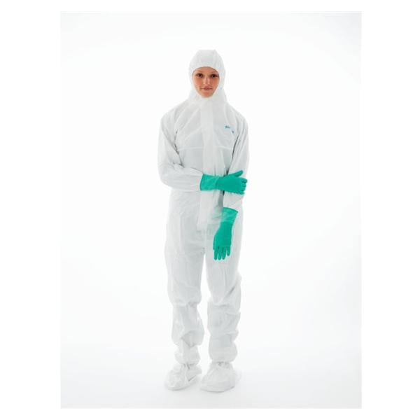 Coverall Bioclean Disposable 2X Large White 20/Ca