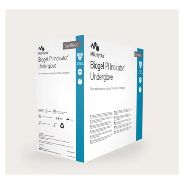 Undergloves Surgical Biogel PI Indicator Powder-Free Synthetic LF Strl 200/Ca