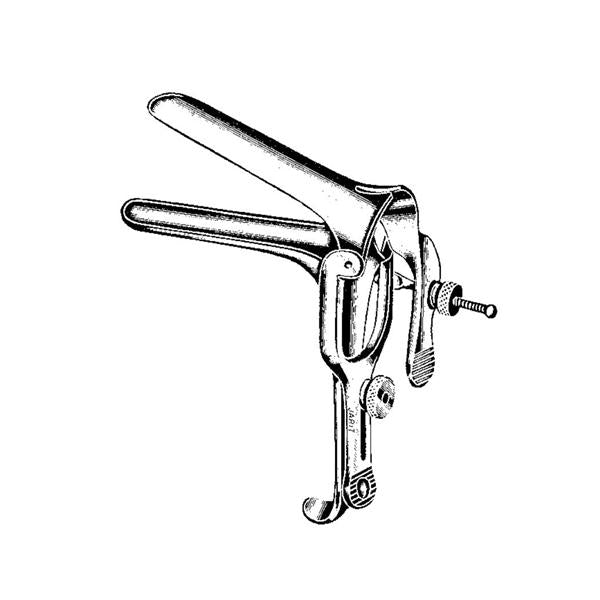 Speculum Vaginal Pederson Stainless Steel Ea