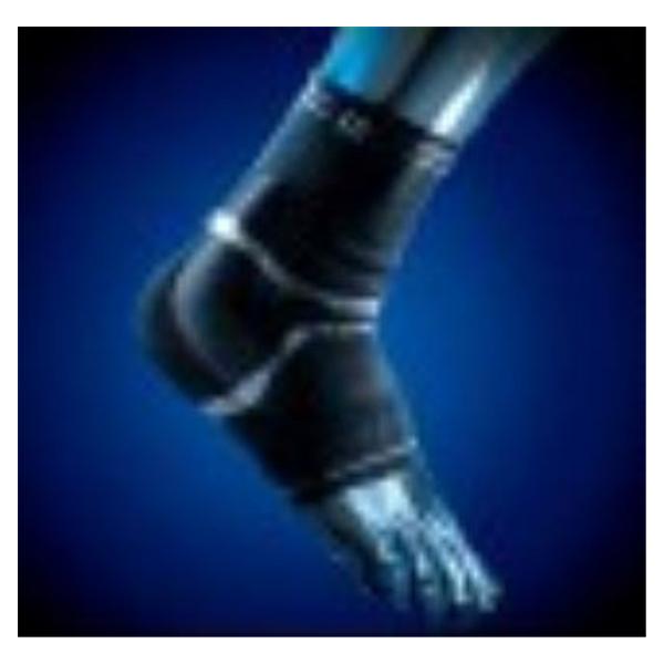 Support Orthotic Ankle Power-Knit Black/Gray Size X-Large Ea