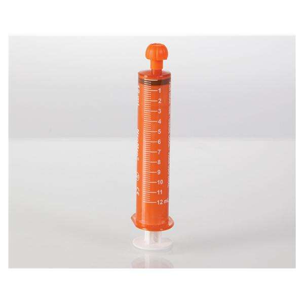 Dispenser Oral Medication 12mL Amber/White 100/Pk