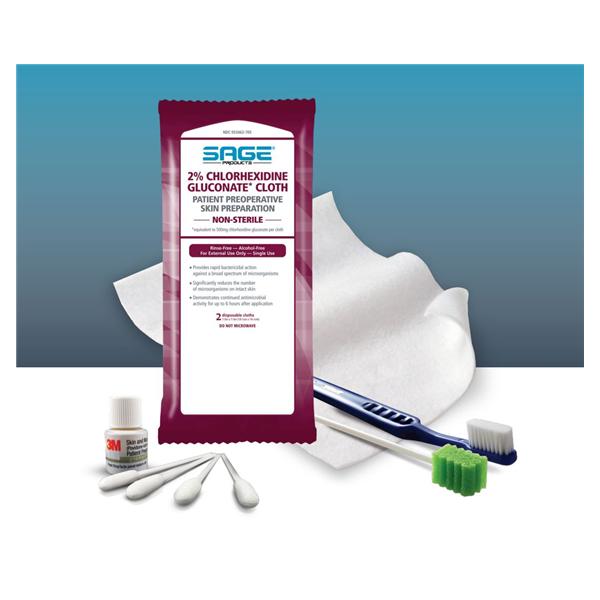 Skin Prep Kit With Chlorhexidine Gluconate / Peridex 20/Ca
