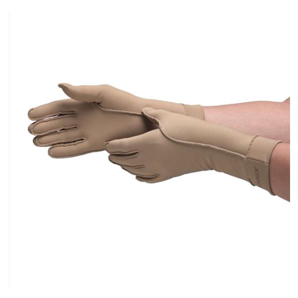 Glove Therapeutic Hand Isotoner Beige Size Large 1/Pr