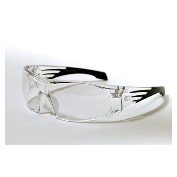 Eyewear Wrap Around Pro-Vision Clear Lens Ea