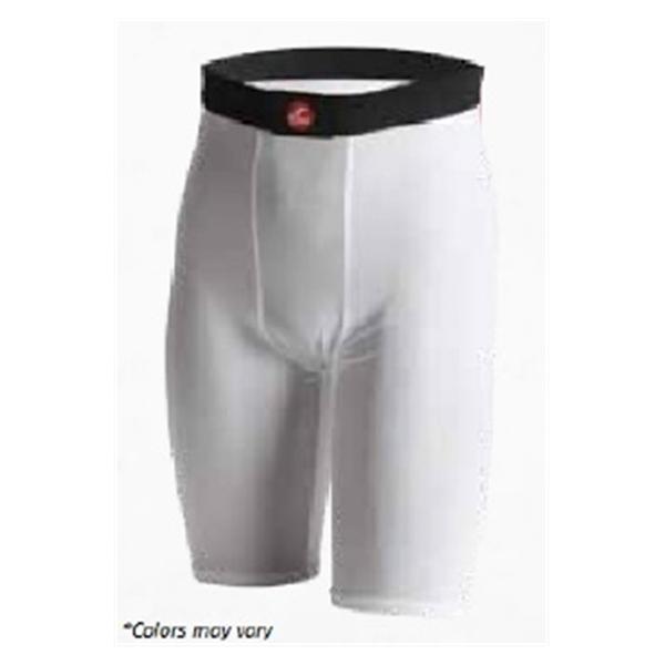 Shorts Compression Knee Length Men Red Size X-Large Ea