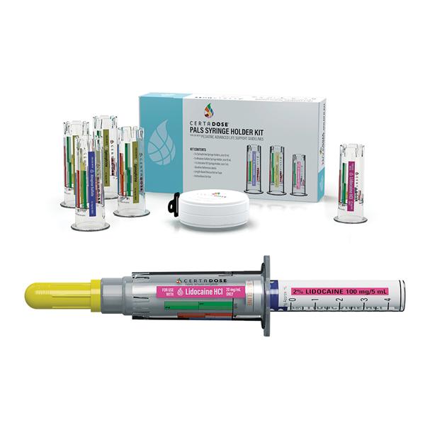 Kit Syringe Holder Certa Dose PALS 4/Ct