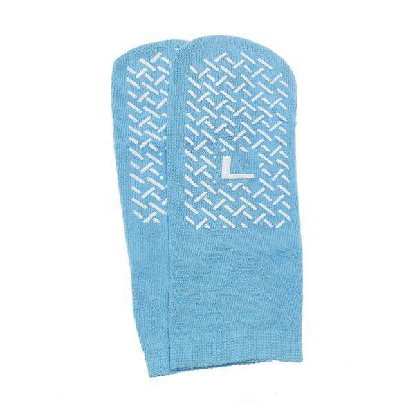 Slippers Patient Terrycloth Blue Large 48/Case