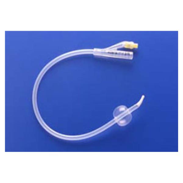 Catheter Foley Tiemann 14Fr 5cc Coude Tip 1% Silicone 2-Way 16