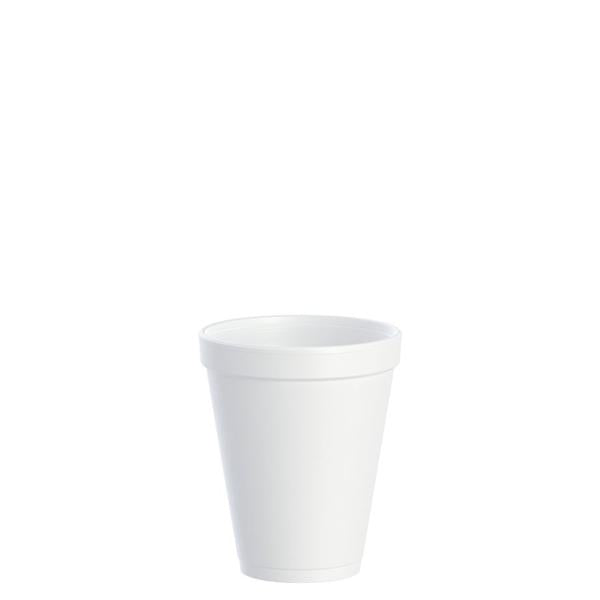 Cup Drinking Styrofoam 12 oz White 1000/Ca