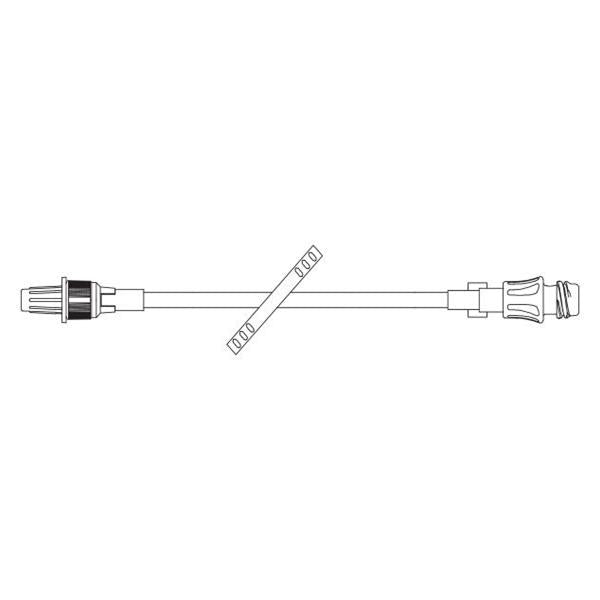 Set IV Catheter Extension Standard Bore W/ Clmp/Inj St Ea