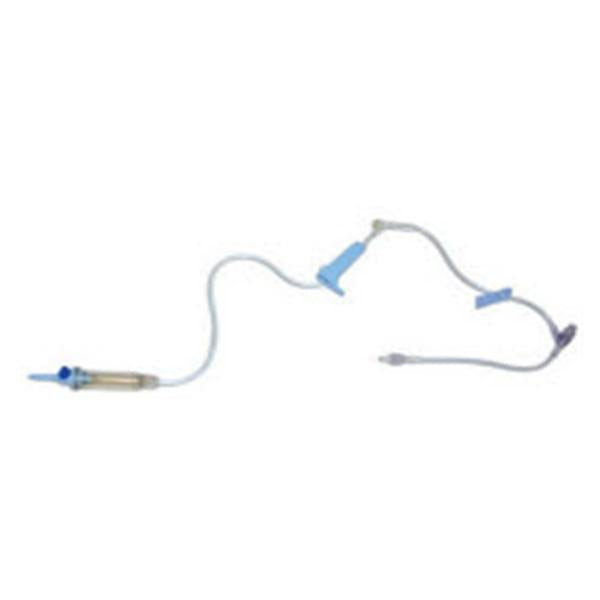 IV Solution Set EMS 10Drp Interlink Injection Site M LL Adptr Duo-Vent Spike Ea, 48 EA/CA