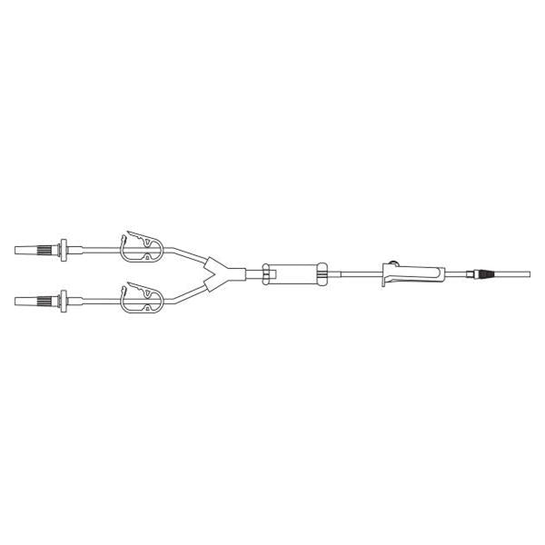 Irrigation Set Cysto/T.U.R. Y-Type Dual Spike/Gravity Flow 80