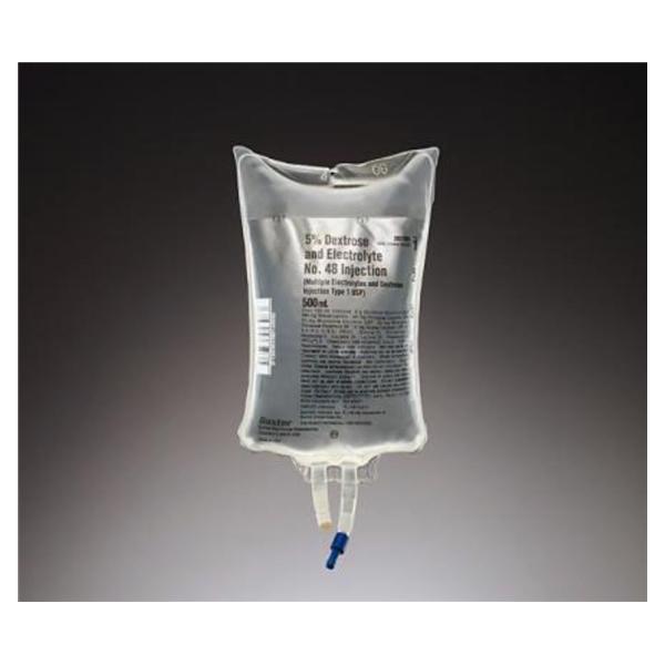 Dex 5/Elect48 IV Injection Solution Viaflex 500mL Strl Plstc Cntnr 24/Ca