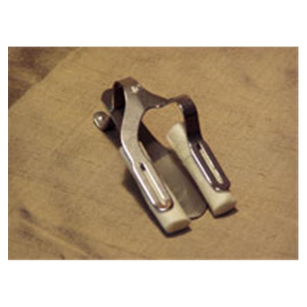 Garmers Cotton Roll Holder Stainless Steel Silver Pair