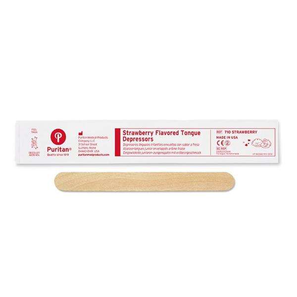 Tongue Blade Wood Non Sterile Junior 50/Bx, 20 BX/CA