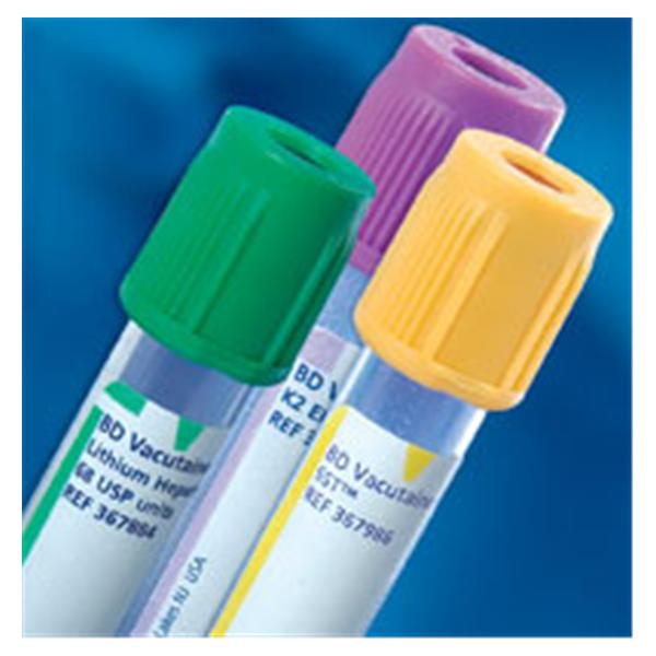 Tube Ven BC Vacutainer 6mL 13x100 Plstc Srm Clt Actvtr RylBlu 100/Bx, 10 BX/CA
