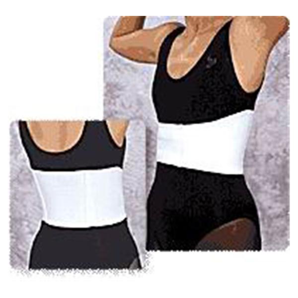 Belt Rib Elastic Men White Size 6