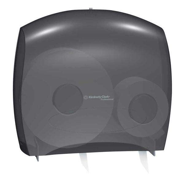 Dispenser JRT Bath Tissue in-Sight Jr.Escort Plastic Smoke 1/Ca