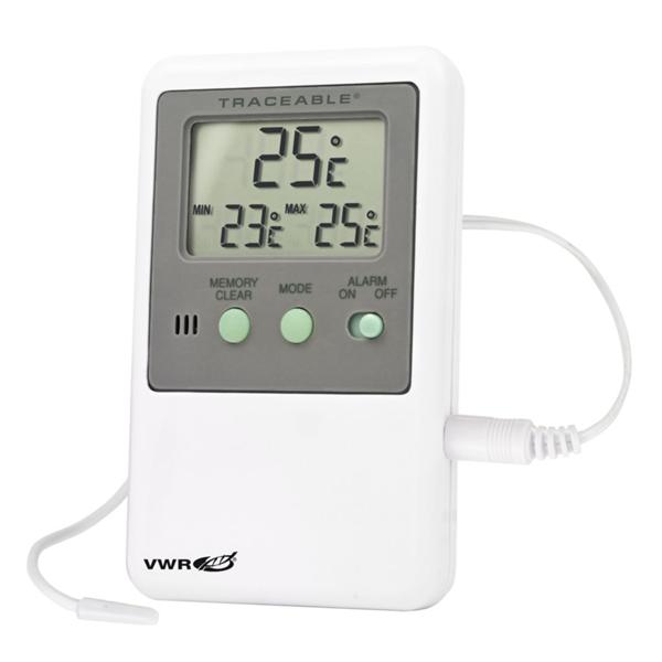 Traceable Alarm Thermometer ABS Plastic -50 to 70°C Ea