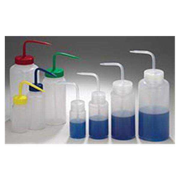 Bottle Wash Polyethylene 500mL Blue Cap 6/Bg