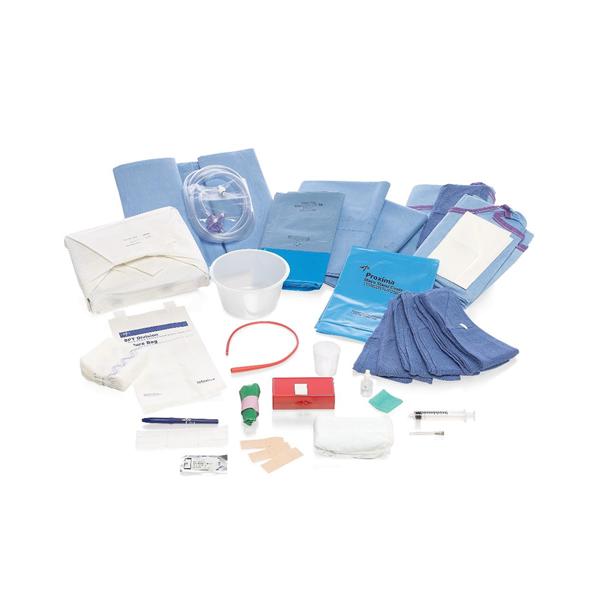 Tray Laparoscopy II With Gauze/Insufflation Tubing Luer Lock LF Sterile 3/Case