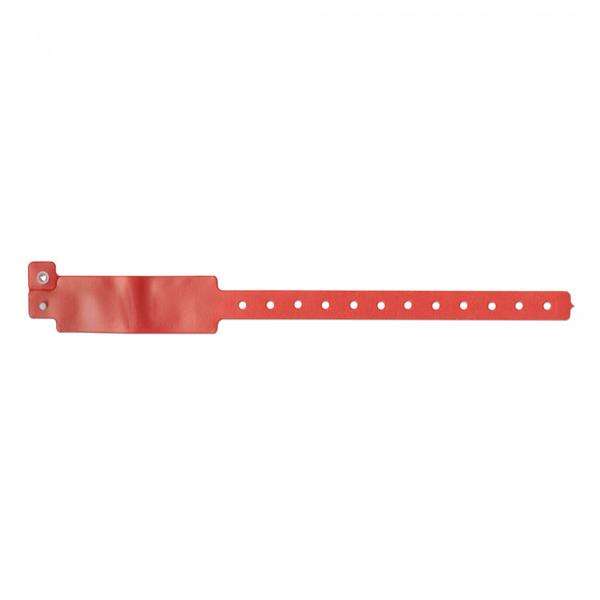 Wristband Identification Veri Color Vinyl Red Adult / Pediatric 250/Box