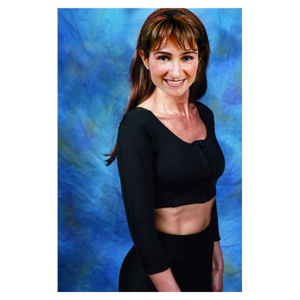 Sleeve Vested Arm Softflex Medium Black Ea