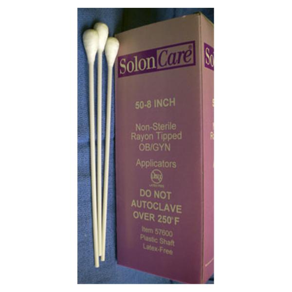 Applicator Swab Rayon Tip 8 in 50/Bx, 10 BX/CA