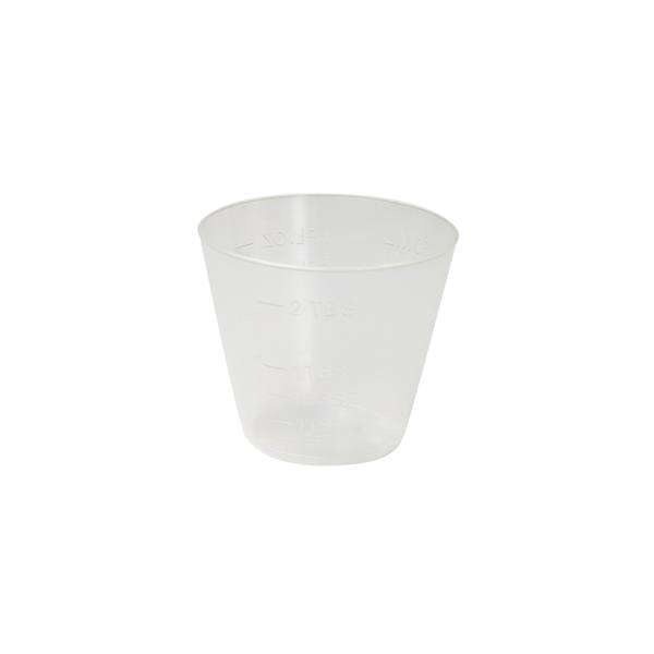 Cup Medicine Polypropylene 1 oz Clear 100/Pk, 50 PK/CA