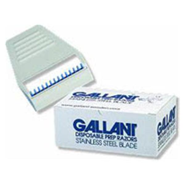 Razor Safety Prep Gallant _ Disposable For Dry Shaving 50/Bx