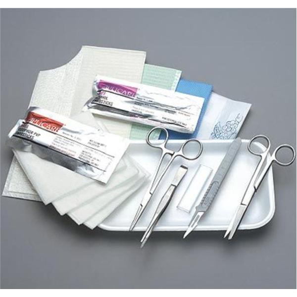 Tray Incision/Drainage I With Gauze Sponges 4x4\