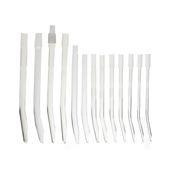 Curette Uterine Vacuum Vacurette 7mm Curved Rigid Clear Plastic Disposable 50/Pk