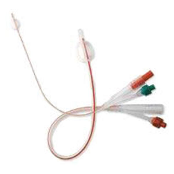 Catheter Indwelling Folysil 12Fr 5-15cc Straight Tip Silicone 16