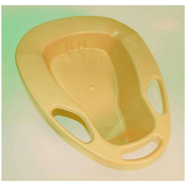 Bedpan Commode Gold Plastic 50/Ca