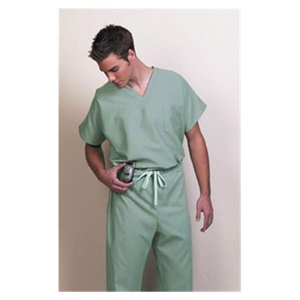 Shirt Scrub Fashion Seal 78750 Unisex 4X Large Sage Ea