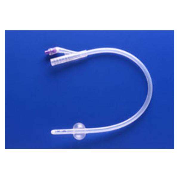 Catheter Foley 20Fr 30cc Straight Tip 1% Silicone 2-Way 16