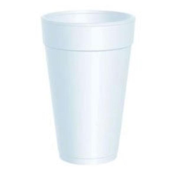 Cup Drinking Styrofoam 20-22 oz White 500/CA