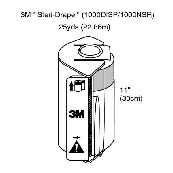 Drape Utility Steri-Drape Fenestrated 11