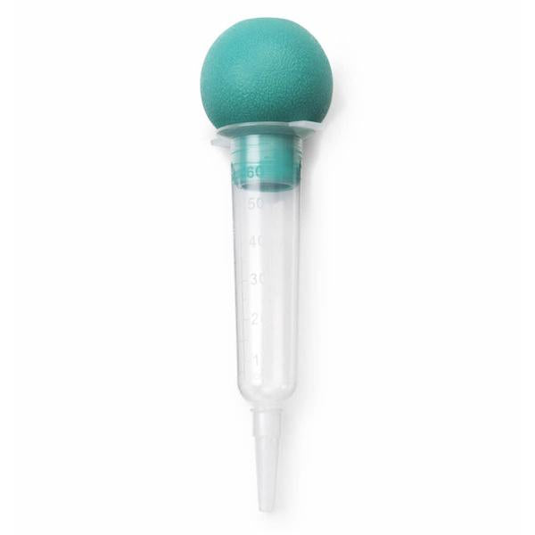 Syringe Irrigation Contro-Bulb Polymer 60cc Disposable Non-Sterile 50/Ca