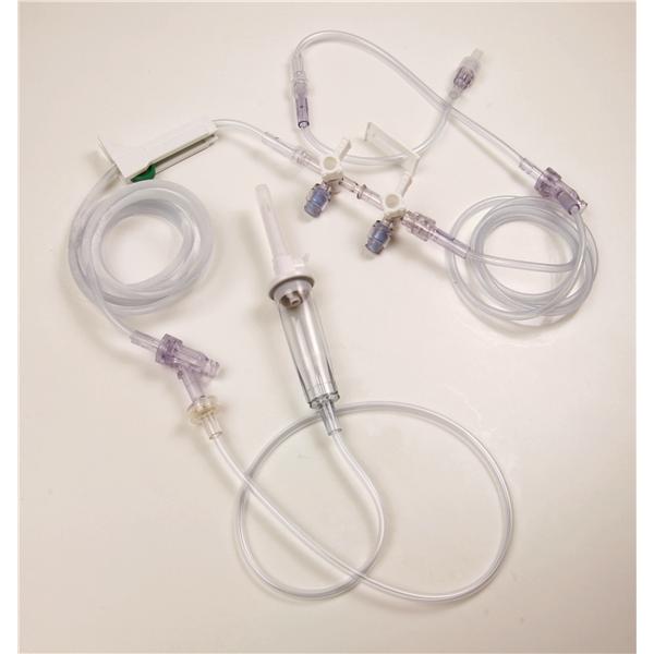 IV Anesthesia Set 15 Drops/mL Female Luer Lock/SPIN-LOCK Connector 24