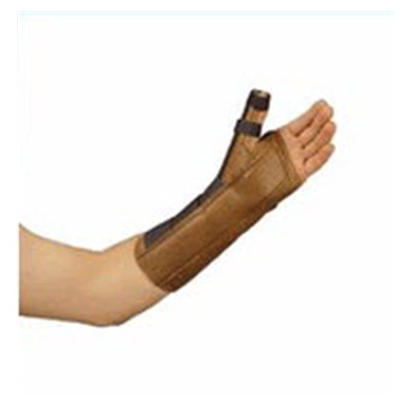 Splint Wrist/Forearm Leatherette Beige Size 11