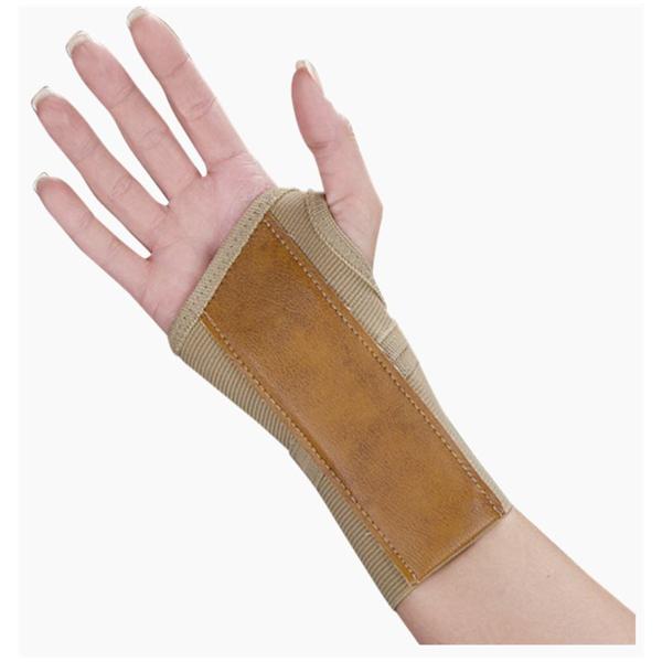 Splint Wrist Cotton/Elastic Beige Size 6