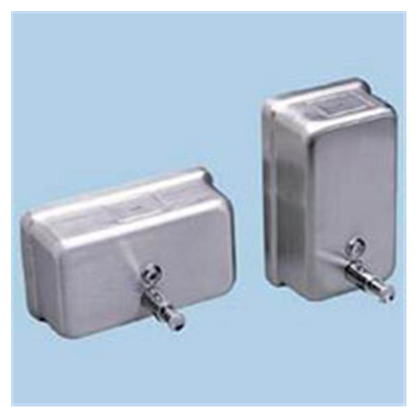 Dispenser Liquid Soap Chrome Manual 40oz Ea