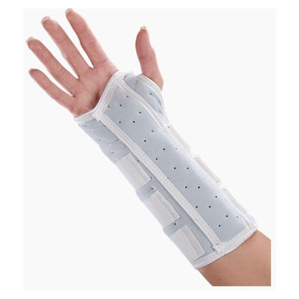 Splint Support Wrist/Forearm Foam White/Gray Size 8