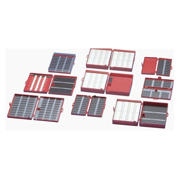 Counter Needle Magnetic/Adhesive 10/20 Count Deluxe Red Sterile 100/CA